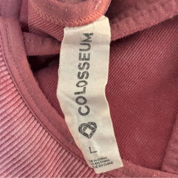 Colosseum Women's Size L Faded Pink Strappy Sports Bra (no pads) - Picture 3 of 3